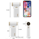 Pocket Turbo Fan Hair Dryer – 110,000 RPM, No-Heat Airflow, High-Speed Cooling for Outdoor Use