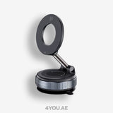 2025 Portable Magnetic Phone Mount with MagSafe Support – 360° Rotatable, Foldable Stand for Car, Desk, Vlog & Selfies