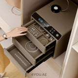 Smart Jewelry Safe Box with Fingerprint Lock & Multi-Function Digital Display