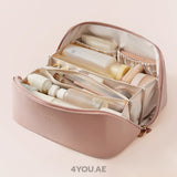 Makeup Bag 4.0 Edition – Smart Compartments, Waterproof, Large Capacity with Luxury Design