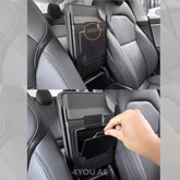 Hidden Storage Box for Tesla Model Y / 3 (2025) – Under Armrest Organizer, Custom-Fit Magnetic Design