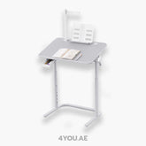 Mobile Study & Work Desk β Adjustable Height, Large 65cm Surface, Multi-Function Design with LED Light & Book Holder