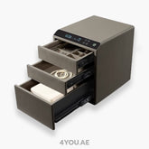 Smart Jewelry Safe Box with Fingerprint Lock & Multi-Function Digital Display