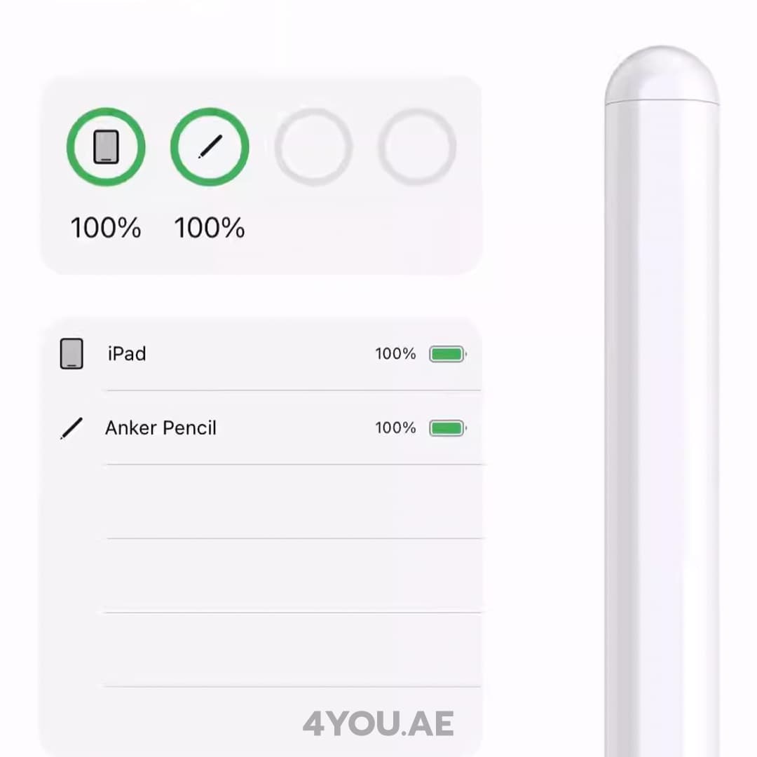 Stylus Pencil – Rechargeable, Magnetic, Gaming Touch Pen for iPad