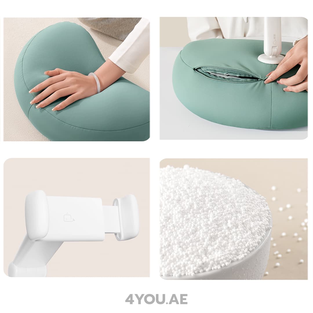 Xgear U5 Pillow Stand for Phones – 360° Flexible Holder with Ergonomic Moon-Shape Design