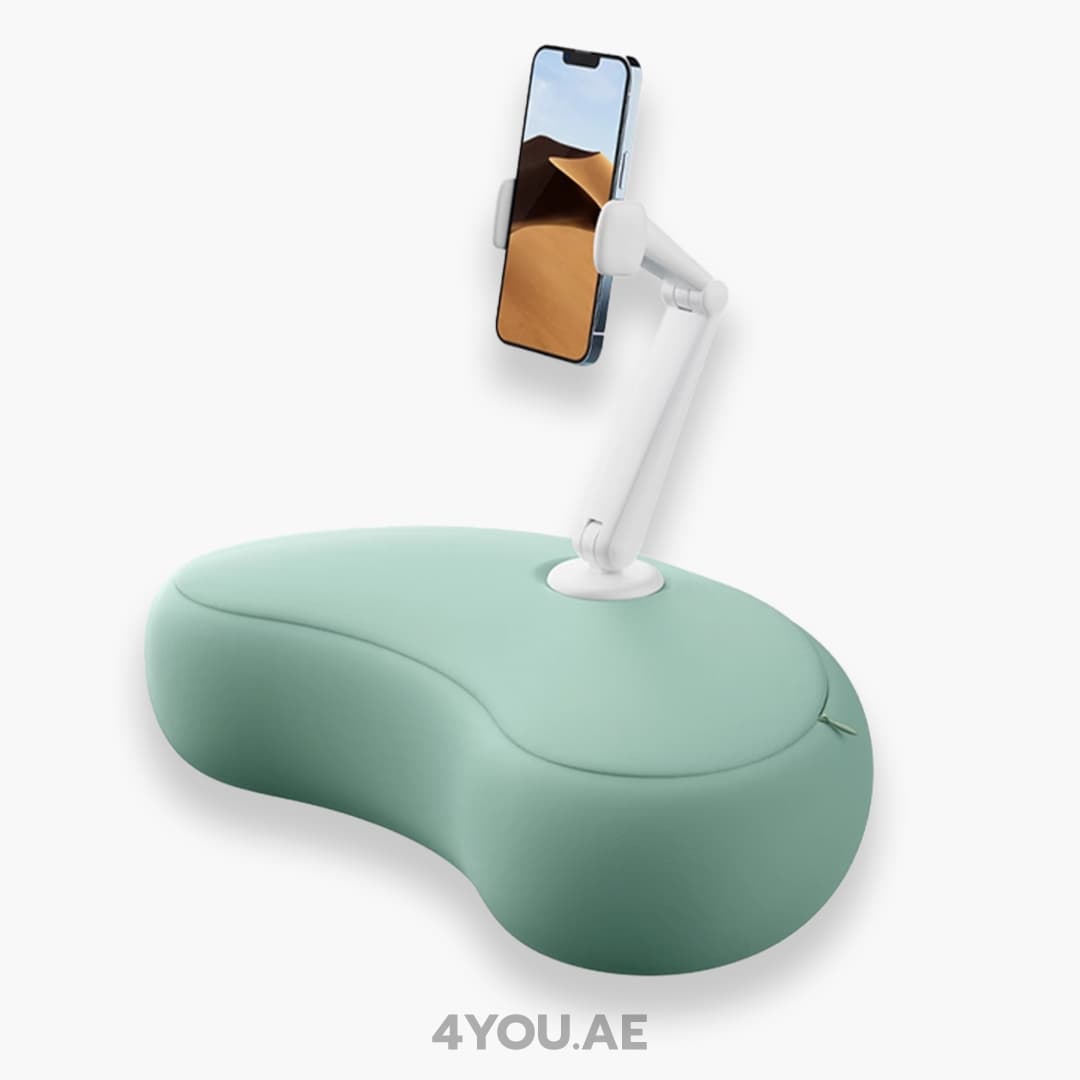 Xgear U5 Pillow Stand for Phones – 360° Flexible Holder with Ergonomic Moon-Shape Design