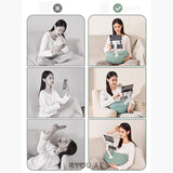 Xgear U5 Pillow Stand for Tablets – 360° Flexible Holder with Ergonomic Moon-Shape Design