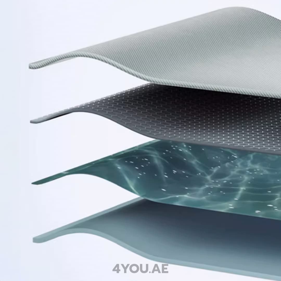 Front Sunshade for Tesla Model Y 2025 – Double-Layer UPF2000+ with Space Cooling Technology, Premium Interior Protection