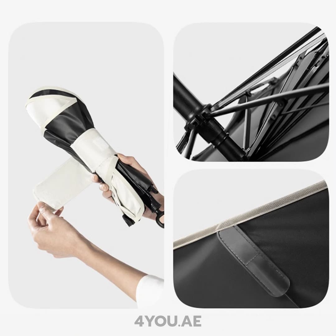Front Sunshade for Tesla Model Y 2025 – Double-Layer UPF2000+ with Space Cooling Technology, Premium Interior Protection