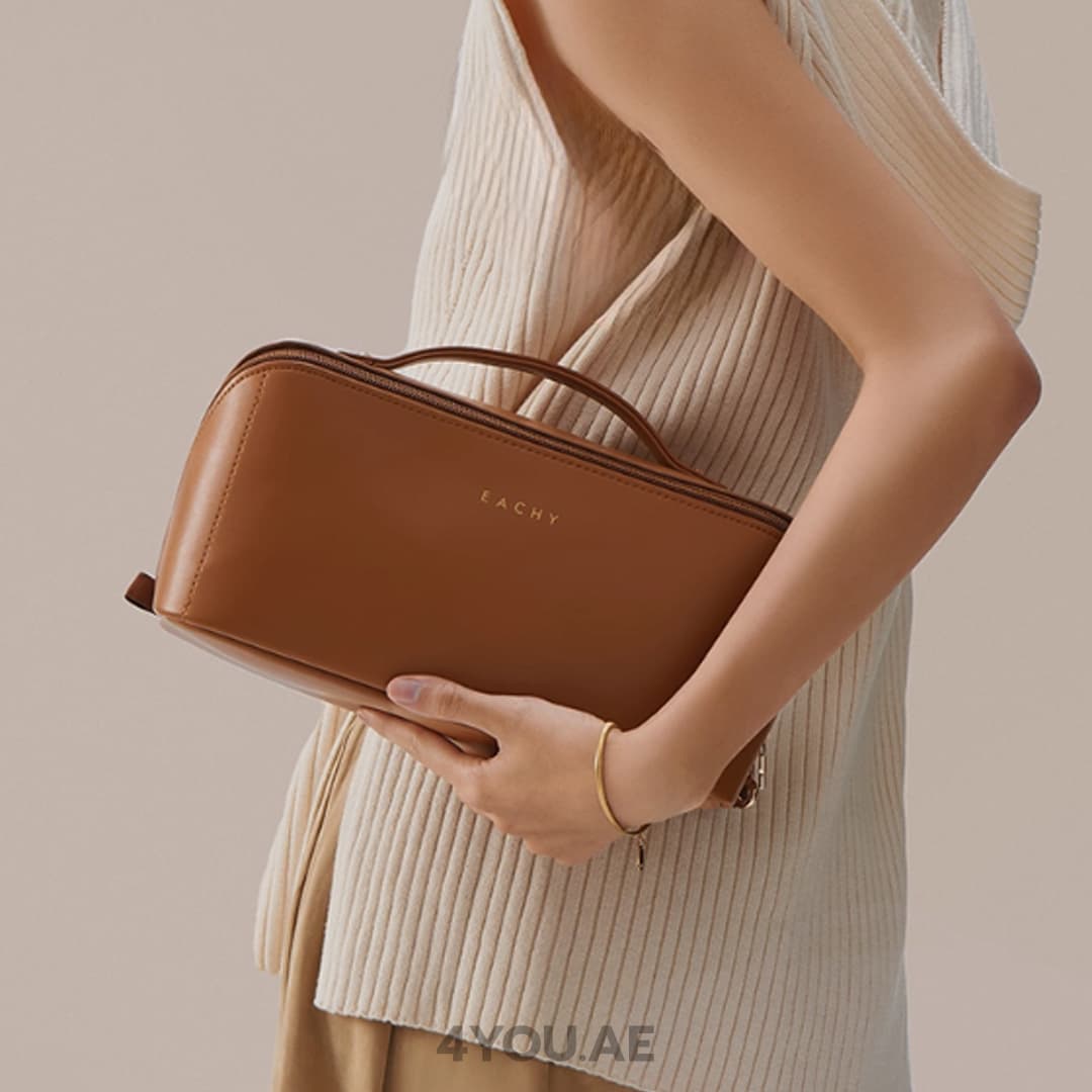 Makeup Bag 4.0 Edition –  Smart Compartments, Waterproof, Large Capacity with Luxury Design