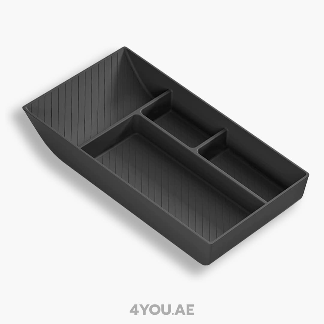 [NEXORA] Center Console Organizer Box – Fits 2025 Tesla Model Y Perfectly