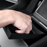 [NEXORA] Center Console Organizer Box – Fits 2025 Tesla Model Y Perfectly