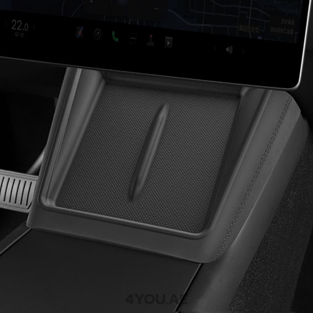[NEXORA]  Tesla Model Y/3 Upgrade – Wireless Charging Silicone Pad & Anti-Slip Dashboard Mat